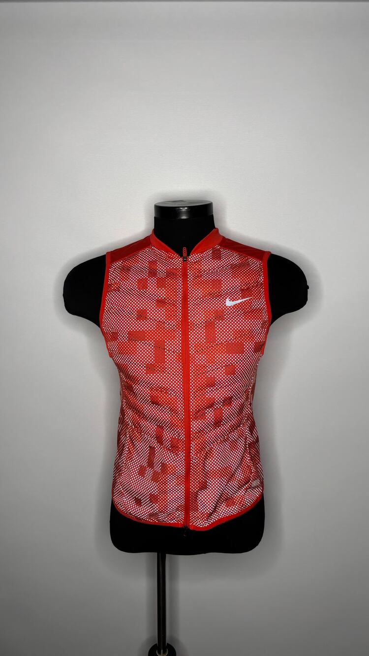 Nike Flash Reflective AeroLoft 800-fill Down Running Vest Womens Medium M